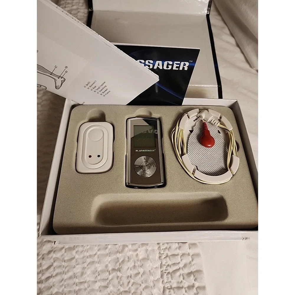 IQ Technologies PRO IVs‎ Combo Massager TENS/EMS Pain Relief Silver. Missing USB